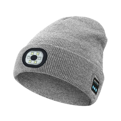Bluetooth Beanie with Light