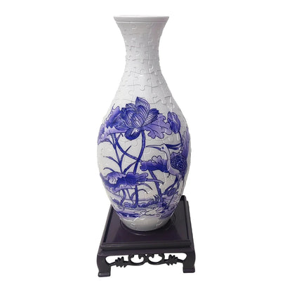 3D Vase Puzzle Decor