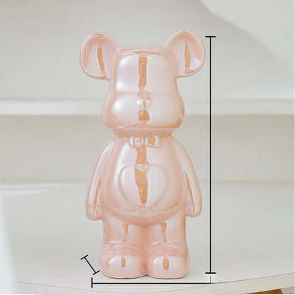 Aesthetic Bear Ceramic Statue
