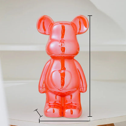 Aesthetic Bear Ceramic Statue