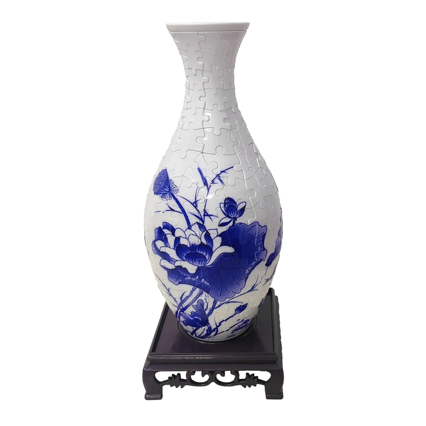 3D Vase Puzzle Decor