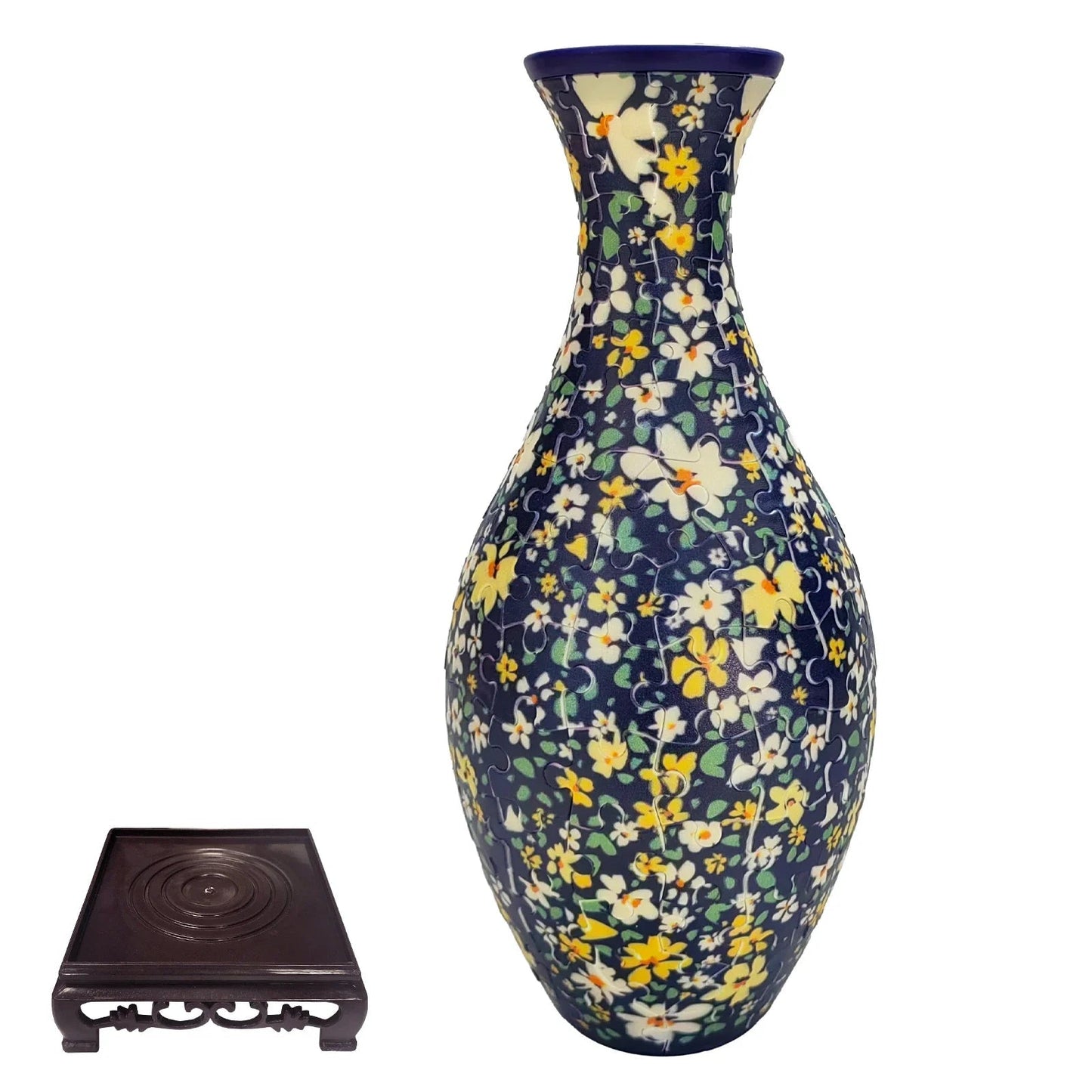 3D Vase Puzzle Decor