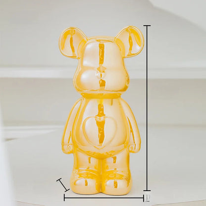 Aesthetic Bear Ceramic Statue