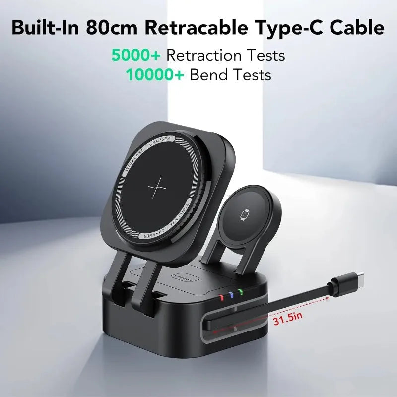Magnetic Wireless Charger Station
