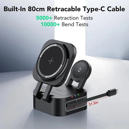 Magnetic Wireless Charger Station