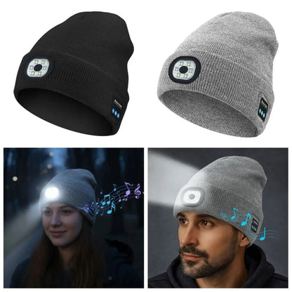 Bluetooth Beanie with Light