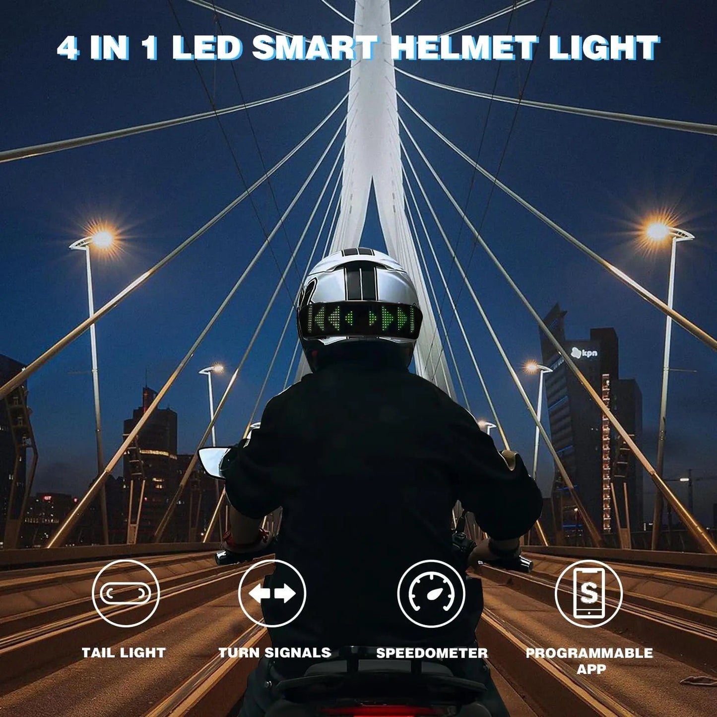 LED Display Helmet