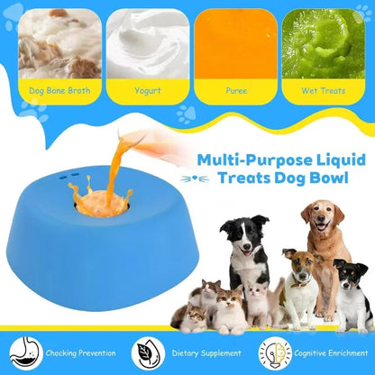 Slow Feeder Dog Licking Bowl