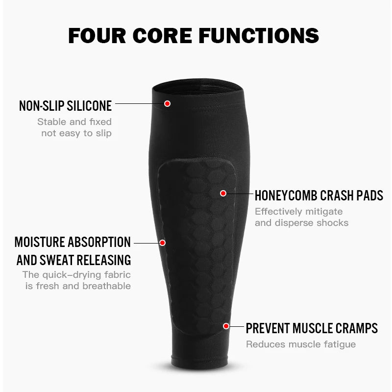 Shin Guard Sleeves with Foam