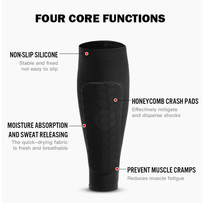 Shin Guard Sleeves with Foam