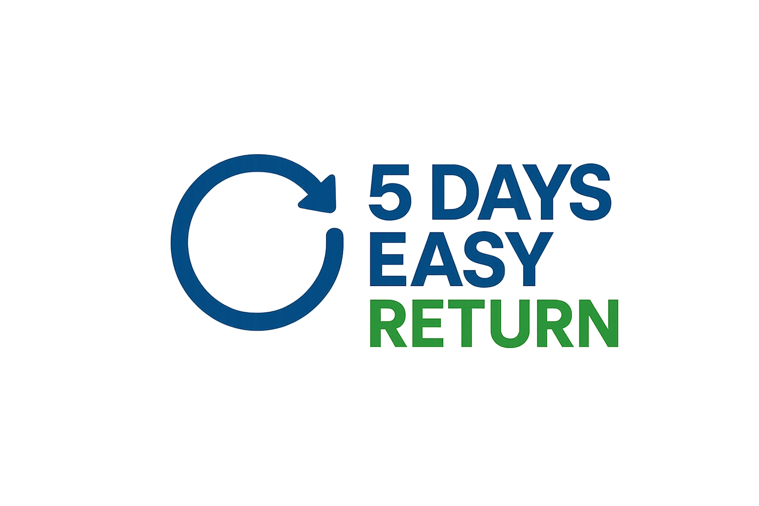 5 days easy return logo