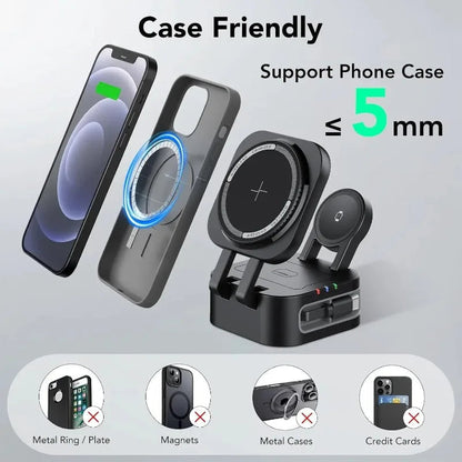 Magnetic Wireless Charger Station