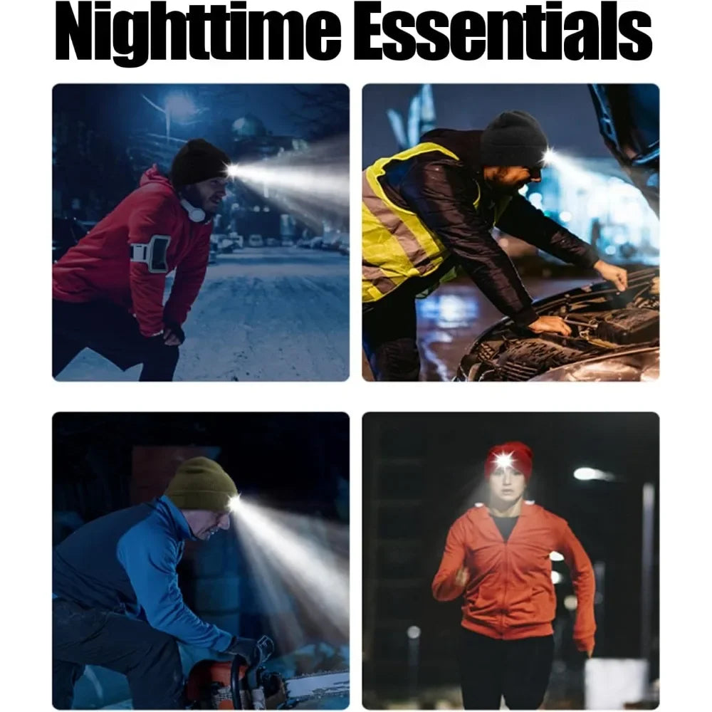 Bluetooth Beanie with Light