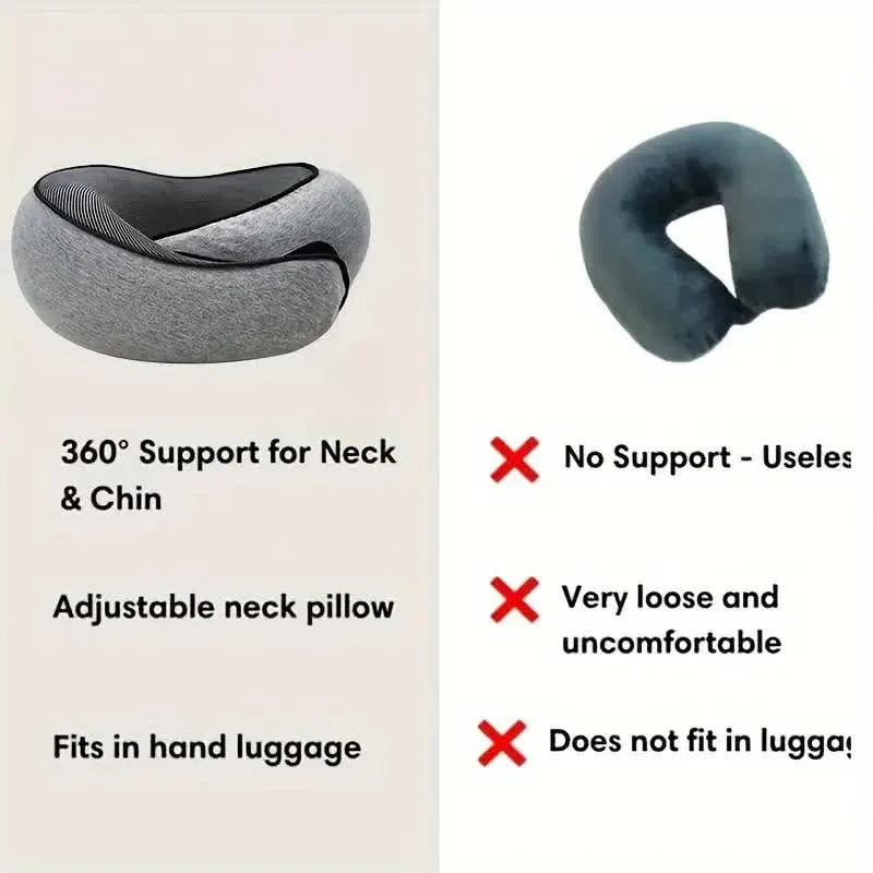 Memory Foam Neck Pillow
