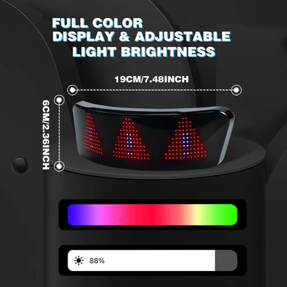 LED Display Helmet