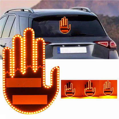 LED Car Finger Light with Remote