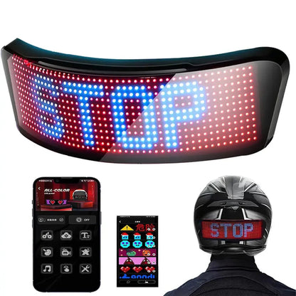 LED Display Helmet
