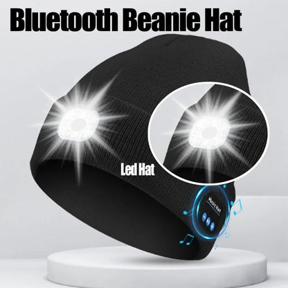 Bluetooth Beanie with Light