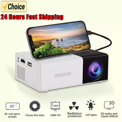 Mini Portable Projector for Home Theater